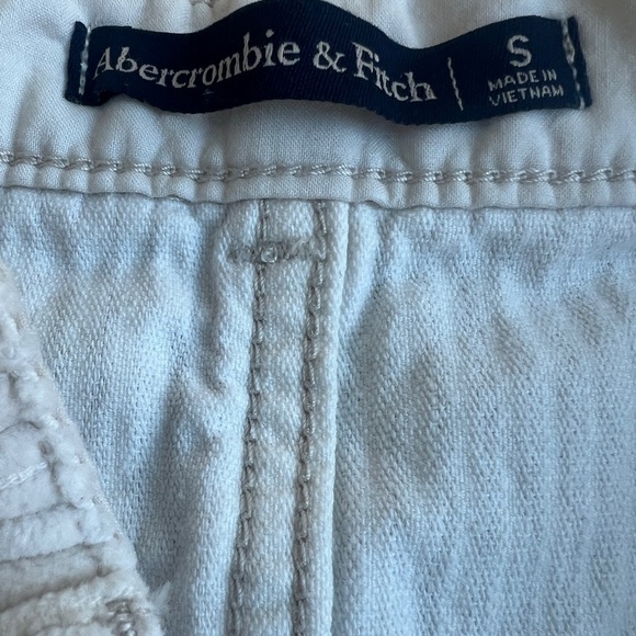Abercrombie & Fitch Corduroy Skirt Mini Button Front size small - Picture 4 of 5
